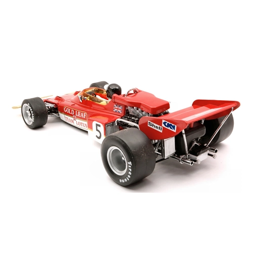 LOTUS 72C J.RINDT 1970 N.5 WINNER BRITISH GP 1:18 Quartzo Formula 1 Modellino