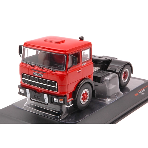 FIAT 619 N1 1980 RED 1:43 Ixo Model Camion Modellino