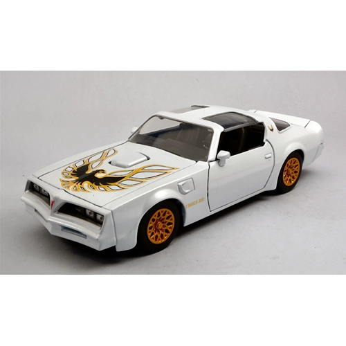 PONTIAC FIREBIRD TRANS AM 1977 PEARL WHITE WITH DECO 1:24 Jada Toys Tuning Modellino