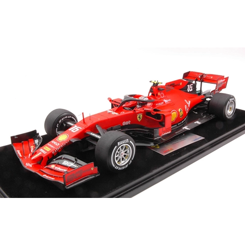 FERRARI SF90 N.16 WINNER ITALIAN GP 2019 CHARLES LECLERC 1:18 Looksmart Formula 1 Modellino