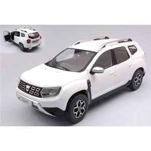 DACIA DUSTER MK2 2018 WHITE 1:18 Solido Auto Stradali Modellino