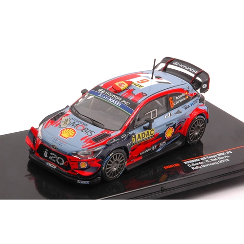 HYUNDAI i20 WRC N.6 RALLY GERMANY 2019 SORDO-DEL BARRIO 1:43 Ixo Model Auto Rally Modellino