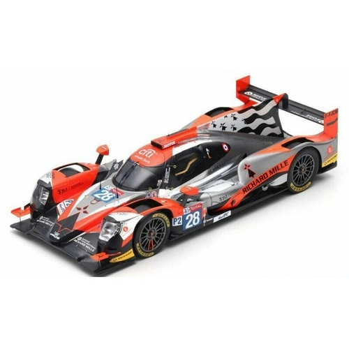 ORECA 07 N.28 3rd LMP2 CLASS LE MANS 2019 F.PERRODO-M.VAXIVIERE-L.DUVAL 1:18 Spark Model Auto Competizione Modellino