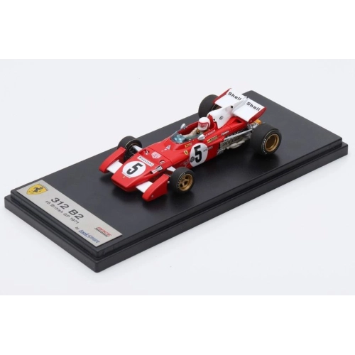 FERRARI 312 B2 N.5 BRITISH GP 1971 CLAY REGAZZONI 1:43 Looksmart Formula 1 Modellino