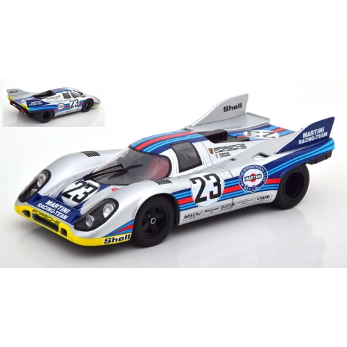 PORSCHE 917K MARTINI N.23 1000 KM SPA 1971 MARKO-VAN LENNEP 1:18 CMR Classic Model Replicars Auto Competizione Modellino