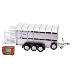 CARRO BESTIAME IFOR WILLIAMS LIVESTOCK TRAILER 1:32 Britains Mezzi Agricoli e Accessori Modellino