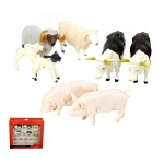 BESTIAME MIXED ANIMAL VALUE PACK FARMYARD 1:32 Britains Mezzi Agricoli e Accessori Modellino