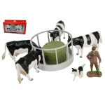 SET MANGIATOIA BESTIAME CATTLE FEEDER SET 1:32 Britains Mezzi Agricoli e Accessori Modellino