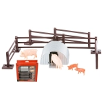 RECINTO SUINI PIG PEN SET 1:32 Britains Mezzi Agricoli e Accessori Modellino