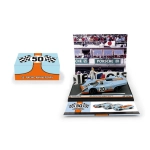PORSCHE 917K 50th ANNIVERSARIO VITTORIE SCUDERIA GULF 1968-2018 LIM.500 1:43 Brumm Auto Competizione Modellino