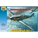 BF 109 F-4 KIT 1:48 Zvezda Kit Aerei Modellino