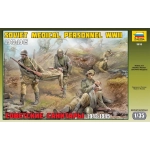 SOVIET MEDICAL PERSONNEL WWII KIT 1:35 Zvezda Kit Figure Militari Modellino