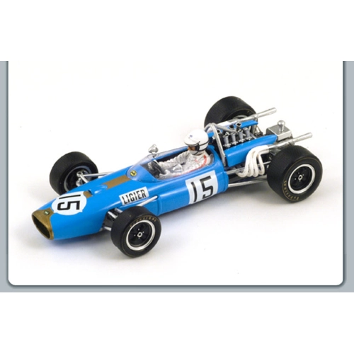BRABHAM G.LIGIER 1967 N.15 6th GERMAN GP 1967 1:43 Spark Model Formula 1 Modellino
