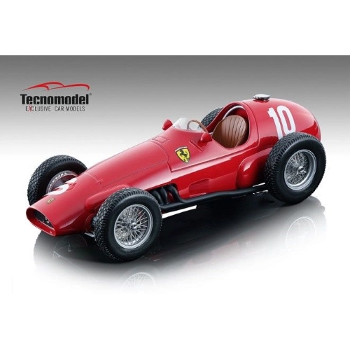 FERRARI 625 F1 N.10 1955 ARGENTINA GP GIUSEPPE FARINA 1:18 Tecnomodel Formula 1 Modellino