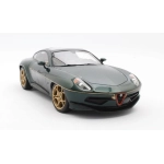 ALFA ROMEO DISCO VOLANTE BY TOURING 2013 METALLIC GREEN 1:18 Cult Scale Models Auto Stradali Modellino
