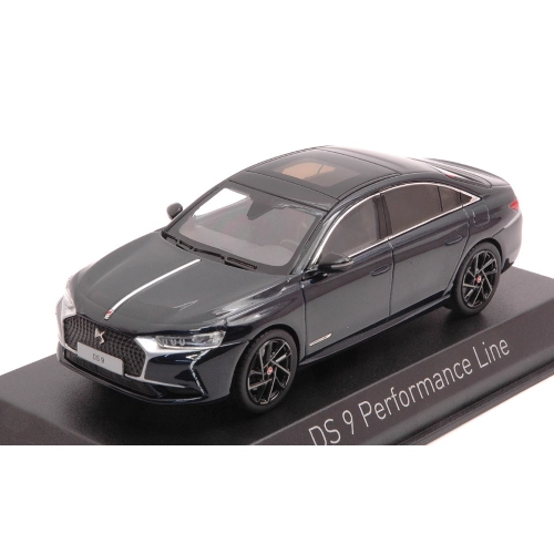 DS 9 PERFORMANCE LINE 2020 DARK BLUE 1:43 Norev Auto Stradali Modellino