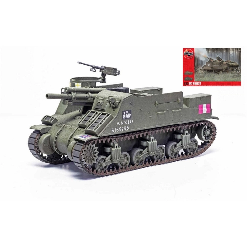 M7 PRIEST KIT 1:35 Airfix Kit Mezzi Militari Modellino