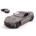 ASTON MARTIN DBS SUPERLEGGERA 2019 SILVERGUN 1:24 Welly Auto Stradali Modellino