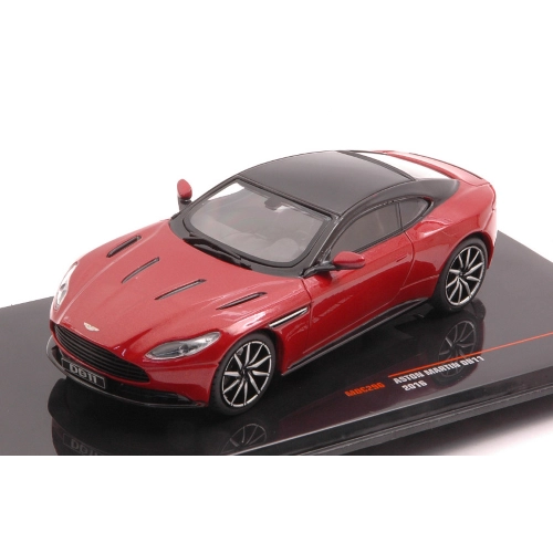 ASTON MARTIN DB 11 2016 METALLIC RED 1:43 Ixo Model Auto Stradali Modellino
