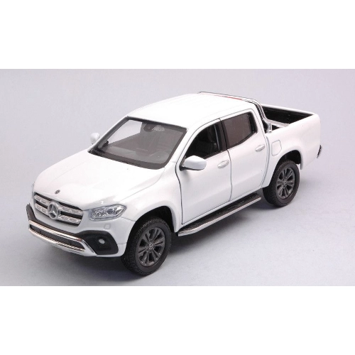 MERCEDES X-CLASS 2018 WHITE 1:24-27 Welly Auto Stradali Modellino