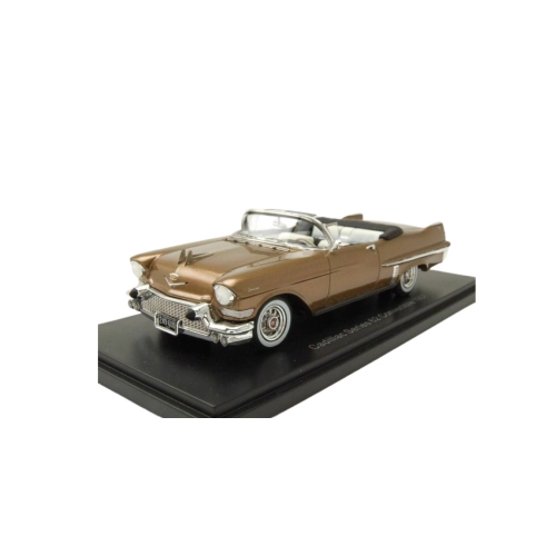 CADILLAC SERIES 62 CONVERTIBLE 1957 METALLIC COPPER 1:43 Neo Scale Models Auto Stradali Modellino