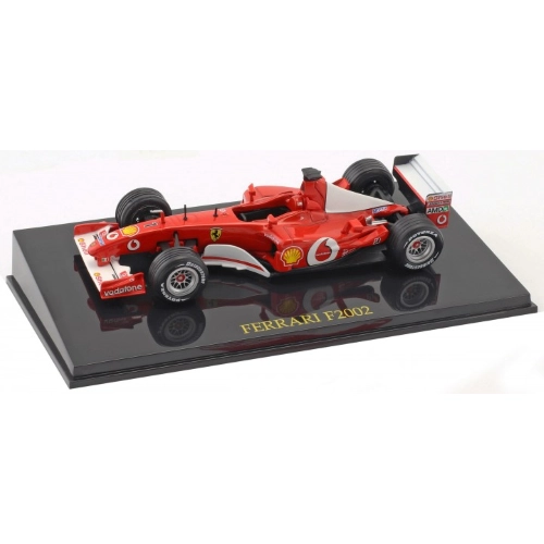 FERRARI F2002 MICHAEL SCHUMACHER 2002 WORLD CHAMPION 1:43 Editoria Formula 1 Modellino
