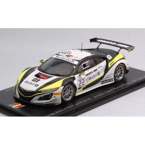HONDA NSX GT3 N.22 24 H SPA 2019 SANCHEZ-McMURRAY-MOORE 1:43 Spark Model Auto Competizione Modellino