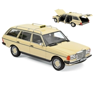 MERCEDES 200 T 1982 TAXI 1:18 Norev Taxi Modellino