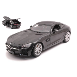 MERCEDES AMG GT (C190) 2014 BLACK 1:18 Maisto Auto Stradali Modellino