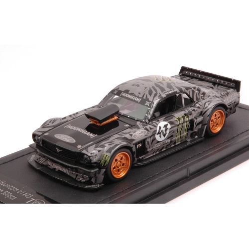 FORD MUSTANG 1965 HOONIGAN N.43 COUPE 2017 K.BLOCK 1:43 TopMarques Auto Competizione Modellino