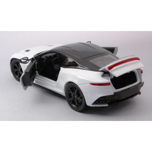 ASTON MARTIN DBS SUPERLEGGERA 2019 WHITE/BLACK 1:24 Welly Auto Stradali Modellino