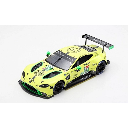 ASTON MARTIN VANTAGE N.97 44th LE MANS 2019 MARTIN-LYNN-ADAM 1:18 Spark Model Auto Competizione Modellino