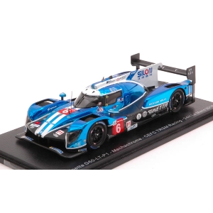 GINETTA G60-LT-P1 N.6 DNF LE MANS 2018 O.ROWLAND-A.BRUNDLE-O.TURVEY 1:43 Spark Model Auto Competizione Modellino