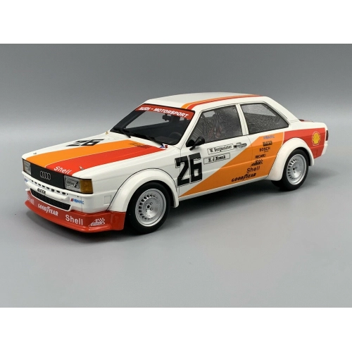 AUDI 80 (B2) GR.2 N.26 ETCC 1980 BERGMEISTER-NOWAK 1:18 Premium Classixx Auto Competizione Modellino