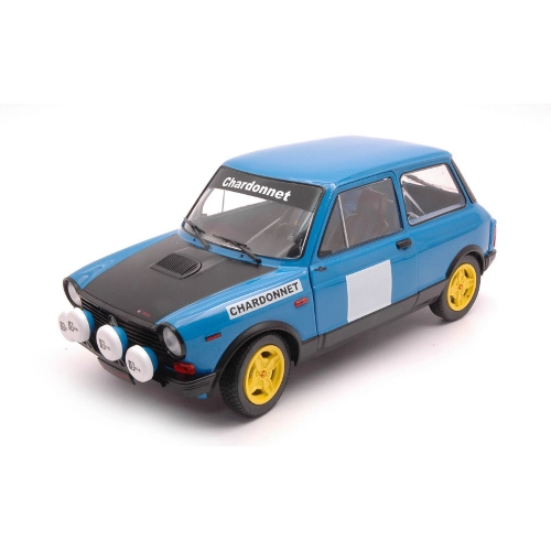 AUTOBIANCHI A112 MK5 ABARTH CHARDONNET RALLY SET 1980 1:18 Solido Auto Rally Modellino