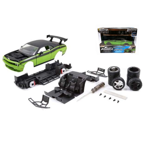 LETTY'S DODGE CHALLENGER SRT8 OFF ROAD FAST & FURIOUS 7 METAL KIT 1:24 Jada Toys Movie Modellino