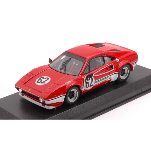 FERRARI 308 GTB N.62 HAVIROV INTERNATIONAL 1981 M.DANTINNE 1:43 Best Model Auto Competizione Modellino