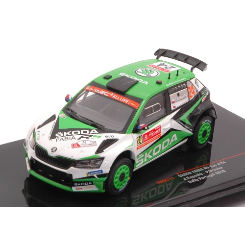 SKODA FABIA R5 EVO N.24 RALLY PORTUGAL 2019 KOPECKY-DRESLER 1:43 Ixo Model Auto Rally Modellino