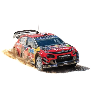 CITROEN C3 WRC N.1 WINNER MEXICO 2019 S.OGIER-J.INGRASSIA 1:18 Norev Auto Rally Modellino