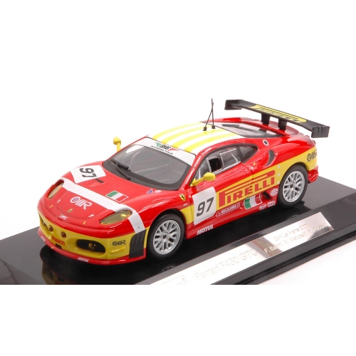 FERRARI F430GT N.97 BMS SCUDEDIA ITALIA 2nd LMGT2 CLASS 24H LE MANS 2008 MALUCELLI-RUBERTI-BABINI 1:43 Burago Auto Competizione Modellino