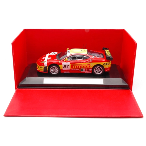 FERRARI F430GT N.97 BMS SCUDEDIA ITALIA 2nd LMGT2 CLASS 24H LE MANS 2008 MALUCELLI-RUBERTI-BABINI 1:43 Burago Auto Competizione Modellino