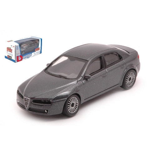 ALFA ROMEO 159 2004 SILVERGUN 1:43 Burago Auto Stradali Modellino