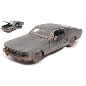 FORD MUSTANG OLD FRIENDS 1967 DIRTY VERSION BLACK 1:24 Maisto Tuning Modellino