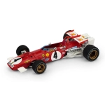 FERRARI 312 B C.REGAZZONI 1970 N.4 WINNER ITALY GP 1:43 Brumm Formula 1 Modellino
