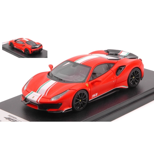 FERRARI 488 PISTA PILOTI ROSSO F1 2019 1:43 Looksmart Auto Stradali Modellino