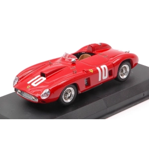 FERRARI 290 MM N.10 WINNER B.AIRES 1957 GREGORY-CASTELLOTTI-MUSSO 1:43 Best Model Auto Competizione Modellino