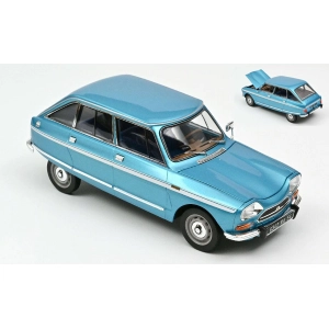 CITROEN AMI SUPER 1974 DELTA BLUE METALLIC 1:18 Norev Auto Stradali Modellino