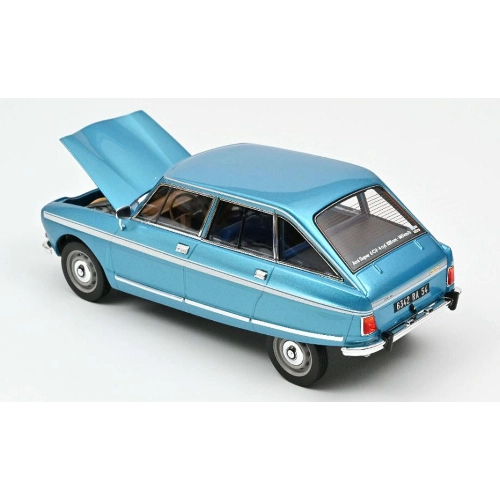 CITROEN AMI SUPER 1974 DELTA BLUE METALLIC 1:18 Norev Auto Stradali Modellino