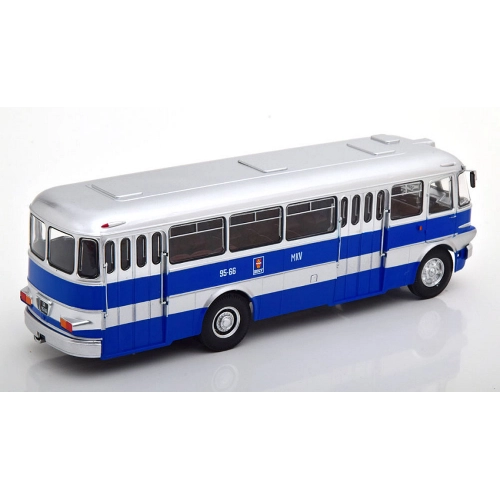 BUS IKARUS 620 1961 BKV BUDAPEST SILVER/BLUE 1:43 Premium Classixx Autobus Modellino