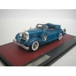DUESEMBERG J CABRIO D LETEREN OPEN 1935 BLUE 1:43 Matrix Scale Models Auto d'Epoca Modellino